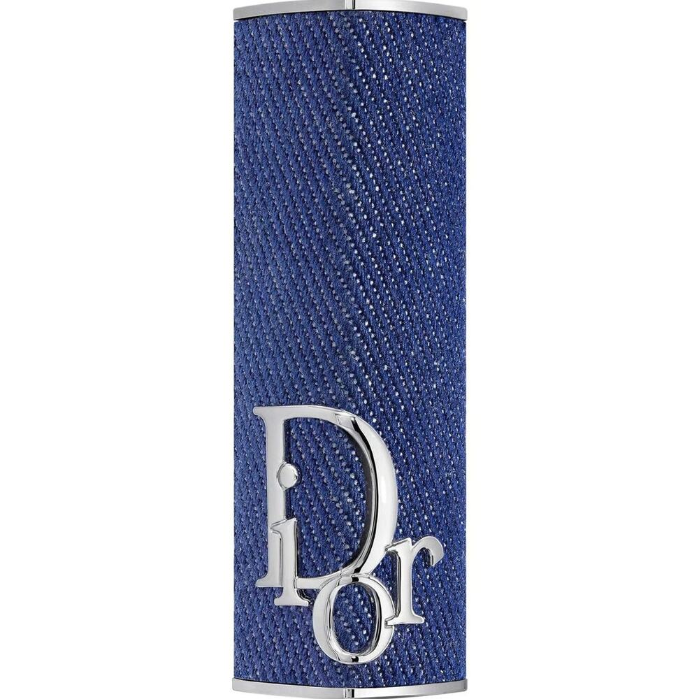 DIOR Addict Lipstick Case Indigo Denim NEW IN BOX